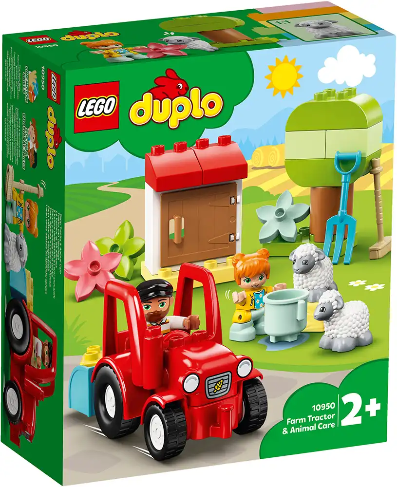 LEGO® Duplo Tractor y Animales de la Granja 10950