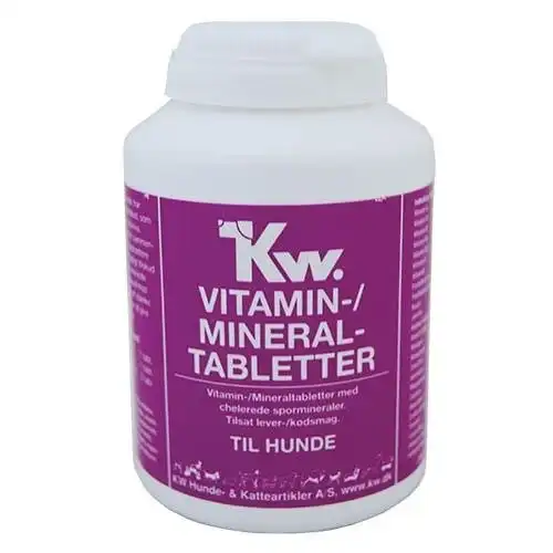 Multivitaminas y minerales Kw