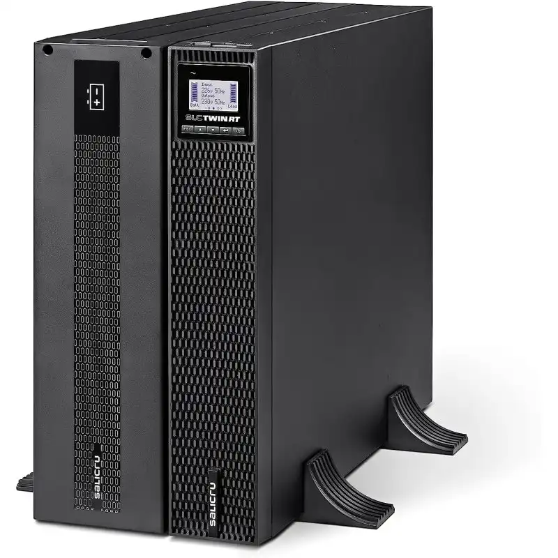 Salicru SLC-4000-TWIN RT3 SAI Doble conversión Online 40kVA 4000W 2 Salidas AC Negro