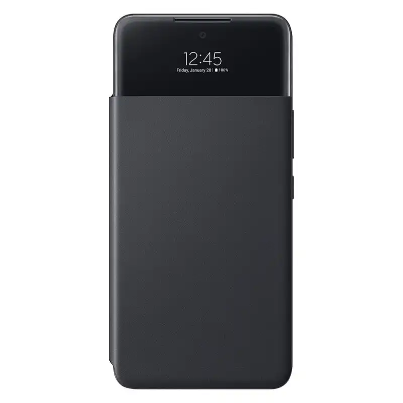 Samsung Smart S View Wallet Cover Funda Negra para Galaxy A53 5G