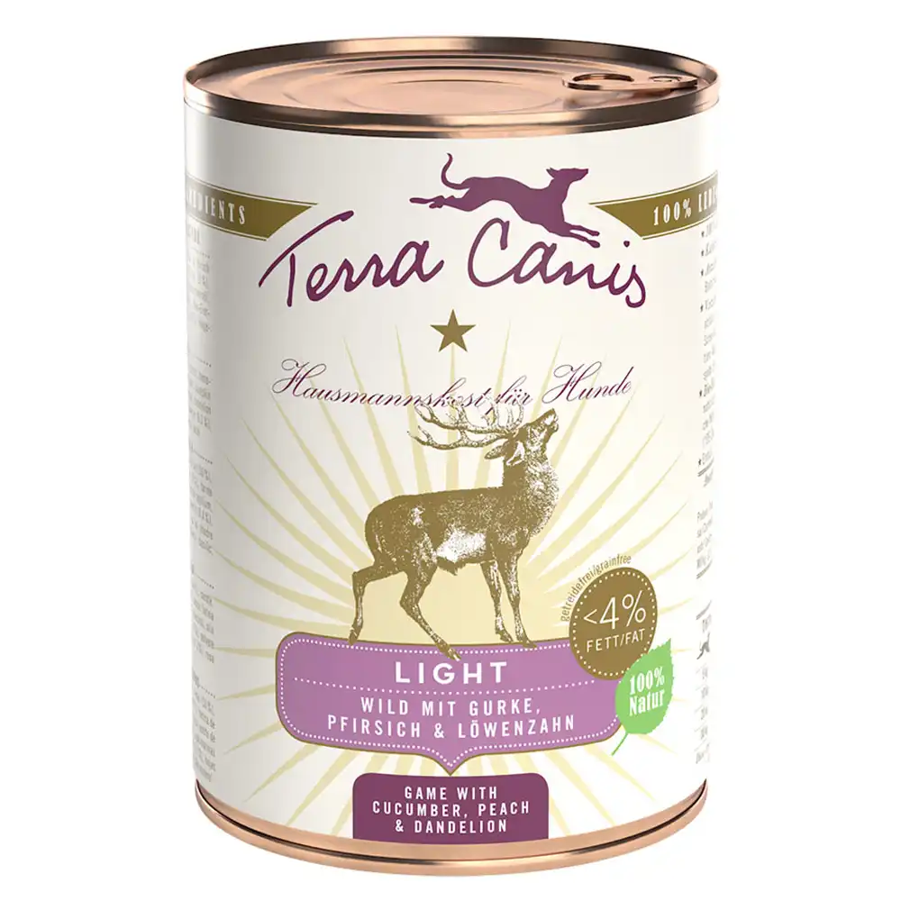 Terra Canis Light 6 x 400 g - Venado