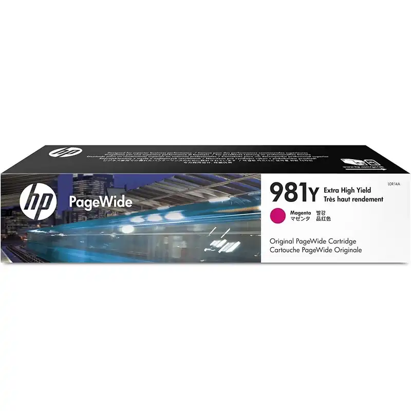 HP 981Y Cartucho Tinta PageWide Alto Rendimiento Magenta