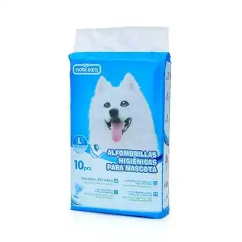 Alfombrillas De Adiestramiento Para Mascotas Con Cinta Adhesiva 90 X 60 Nobleza 10 Ud