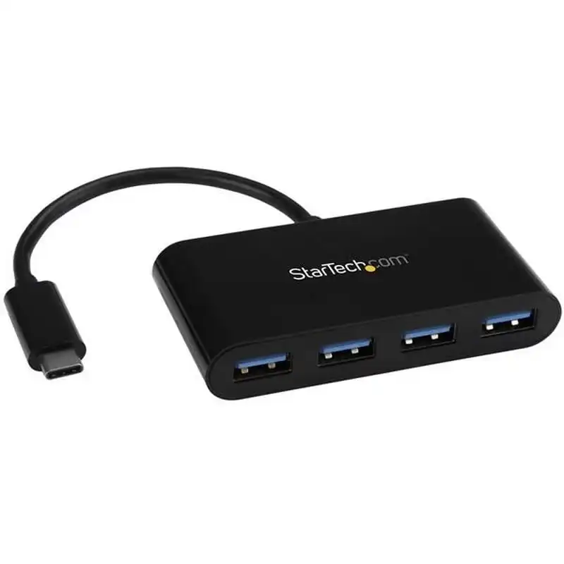 StarTech HB30C4AB Hub USB 3.1 Gen 1 Type-C 5000 Mbit/s Negro