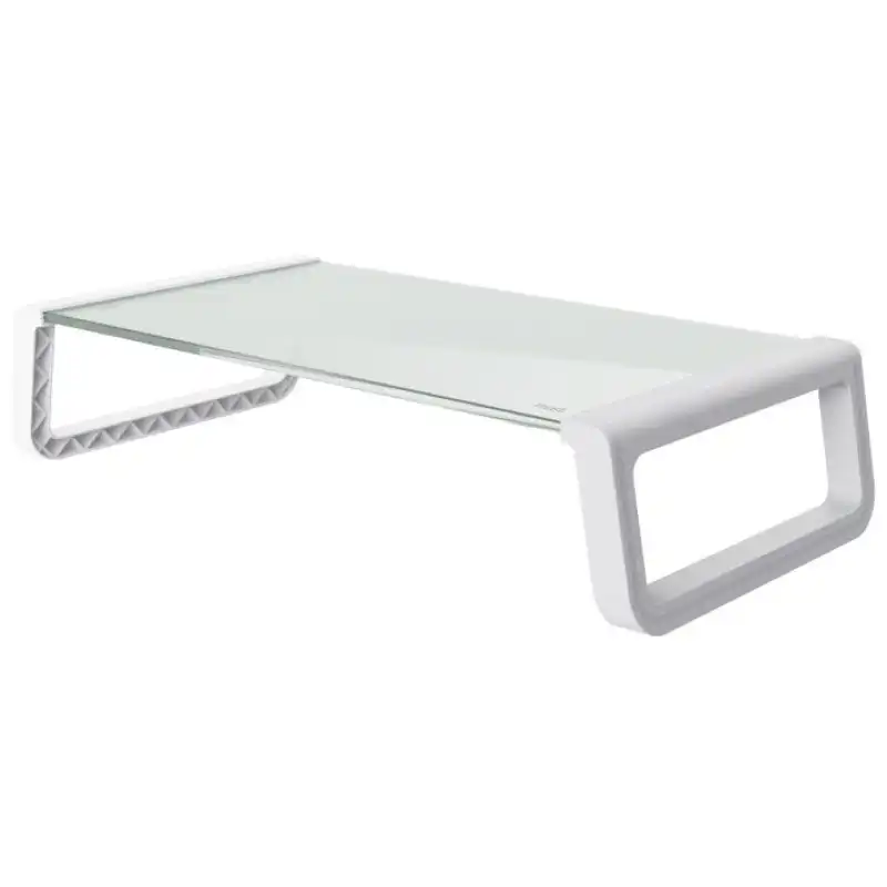 Trust Monta Soporte para Monitor de Cristal Templado Blanco