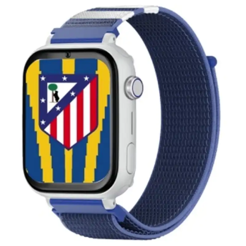 SaveFamily Plus Smartwatch Ed. Atlético de Madrid Blanco Correa Tela Azul No Incluye SIM