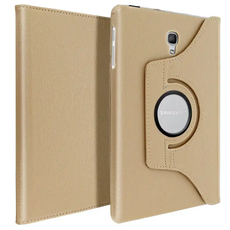 Avizar Funda Libro Soporte Oro para Samsung Galaxy Tab A 10.5
