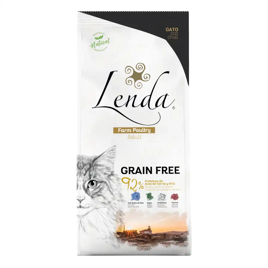 Lenda Farm Poultry pienso para gatos