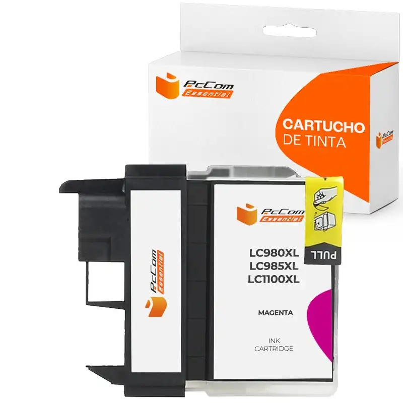 Pccom Essential Brother Lc980xl/lc1100xl/lc985xl Cartucho Tinta Compatible Magenta