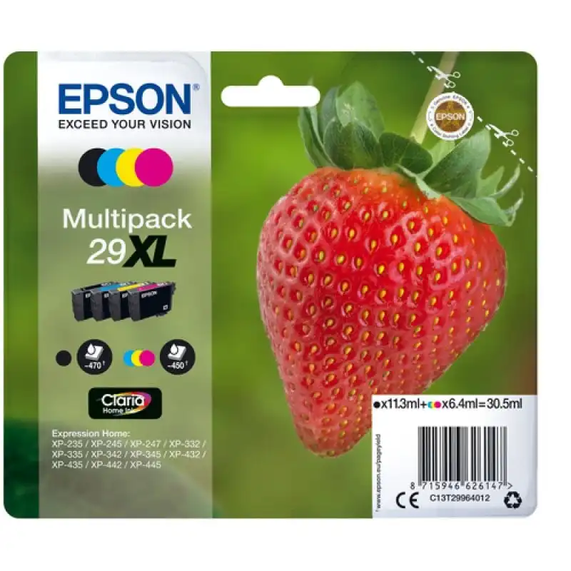 Epson 29XL Multipack Cartucho de Tinta Original