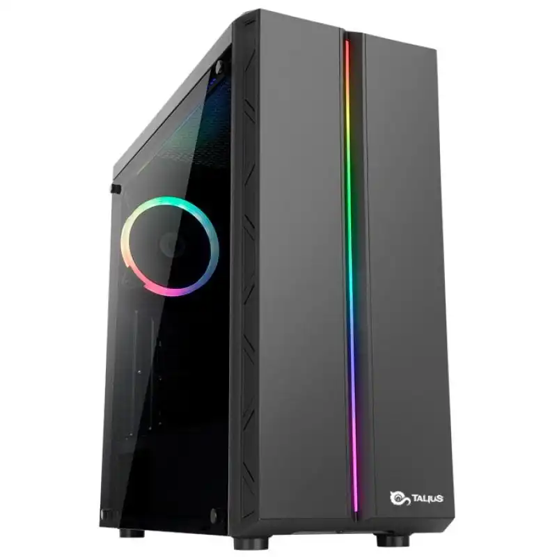 Talius Orbe RGB Cristal Templado USB 3.0 Negro