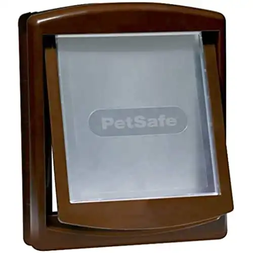 Puerta para perro grande marrón Staywell 775