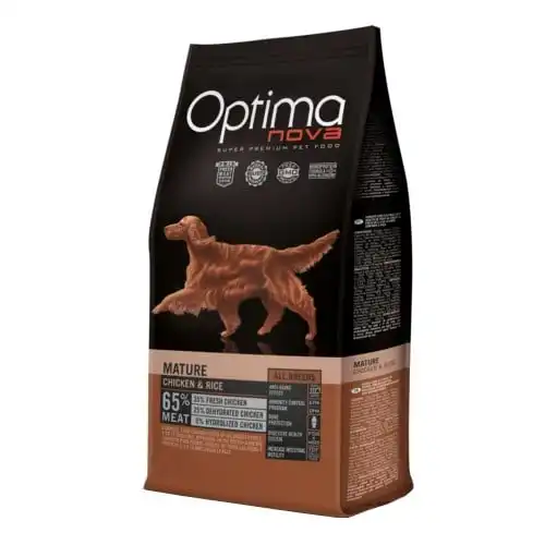 Optima Nova Mature Pollo pienso para perros