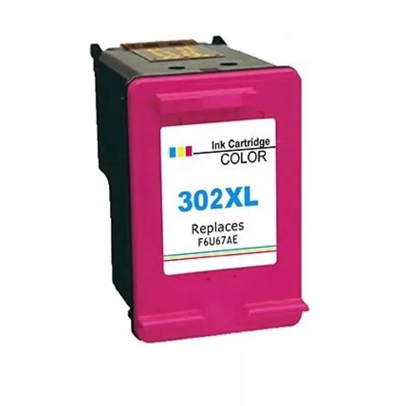 Inkpro Cartucho Tinta Compatible con HP N302XL Tricolor
