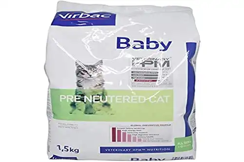 Virbac HPM Baby Pre Neutered Cat 1.5 Kg.