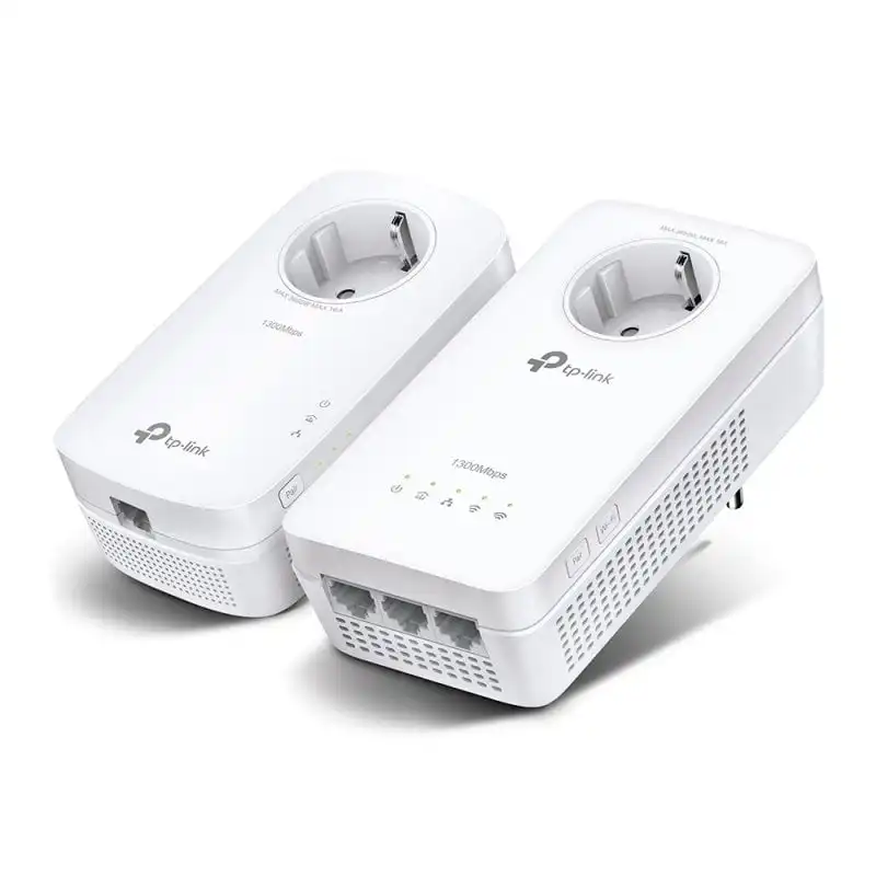 TP-Link TL-WPA8631P KIT PLC Powerline Red Eléctrica AV1000 + WiFi AC1300 Puerto Gigabit con Enchufe