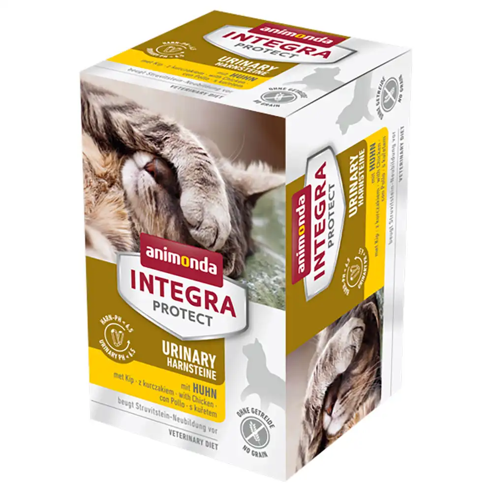 Animonda Integra Protect Adult Urinary Cálculos de estruvita 6 x 100 g - Pollo