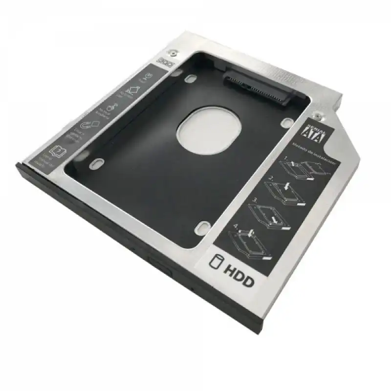 3Go Adaptador CD/DVD-ROM a HDD/SSD SATA 9.5mm