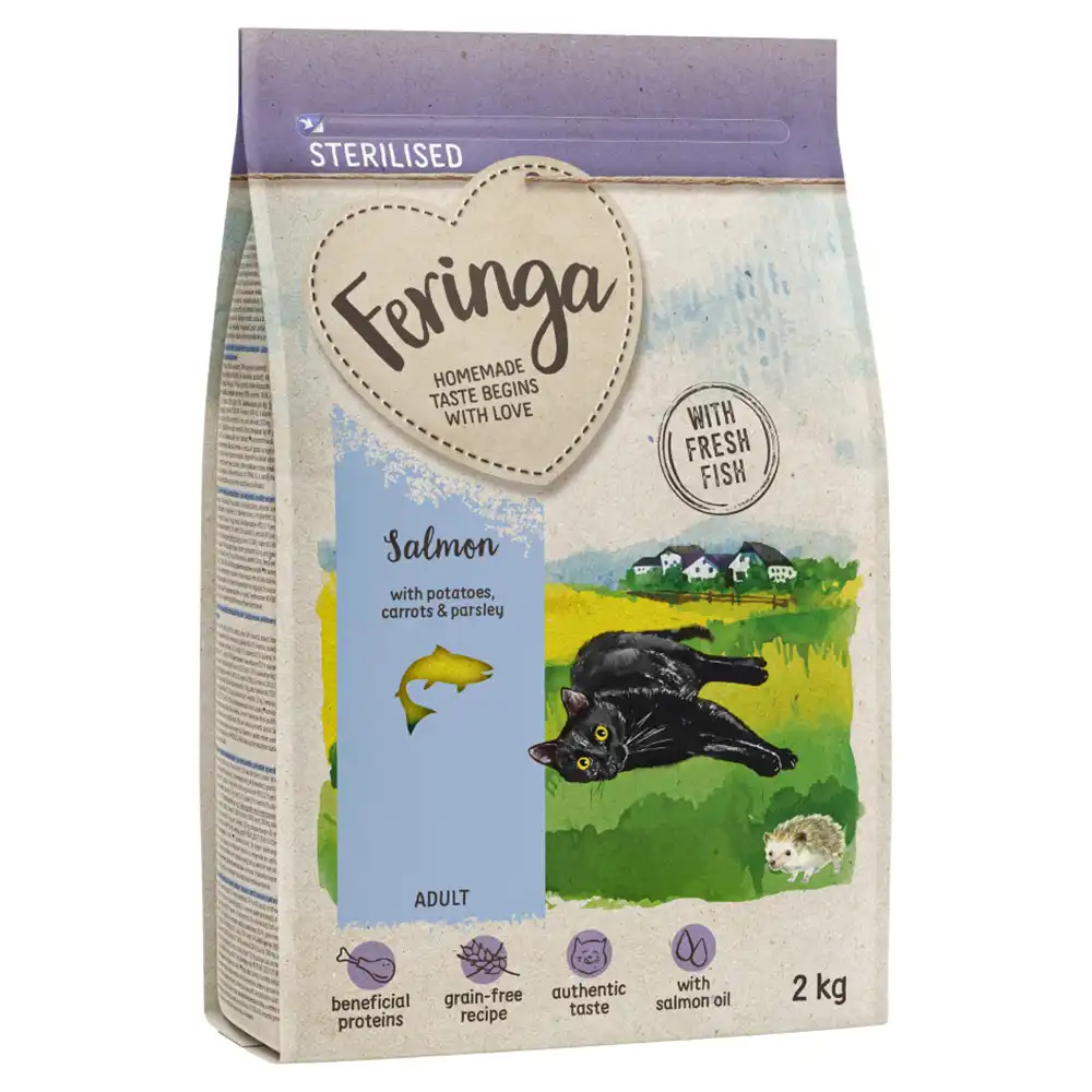 Feringa Adult Sterilised con salmón - 2 kg