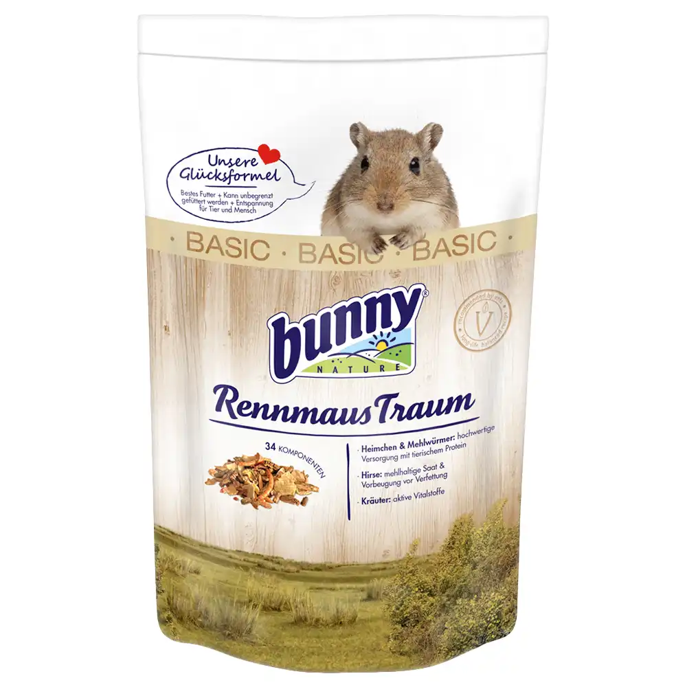 Comida Rennmaus Traum BASIC para jerbos - 600 g