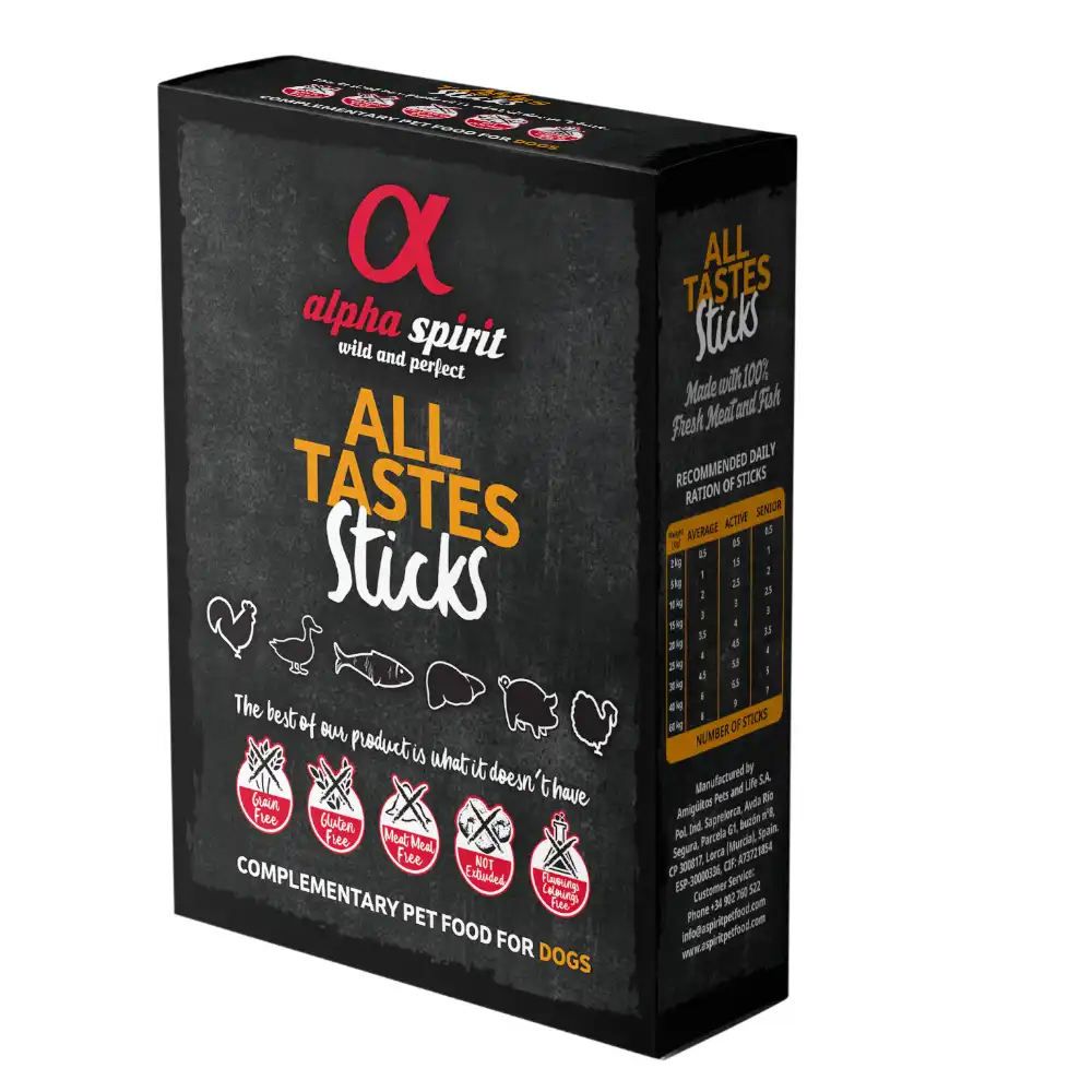 Alpha Spirit All 6 Tastes barritas de 6 sabores - 24 barritas