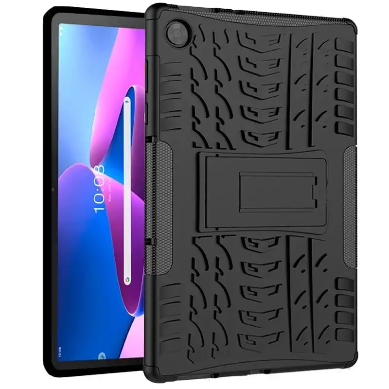 Cool Funda Hard Case Negra para Lenovo Tab M10 Plus Gen 3