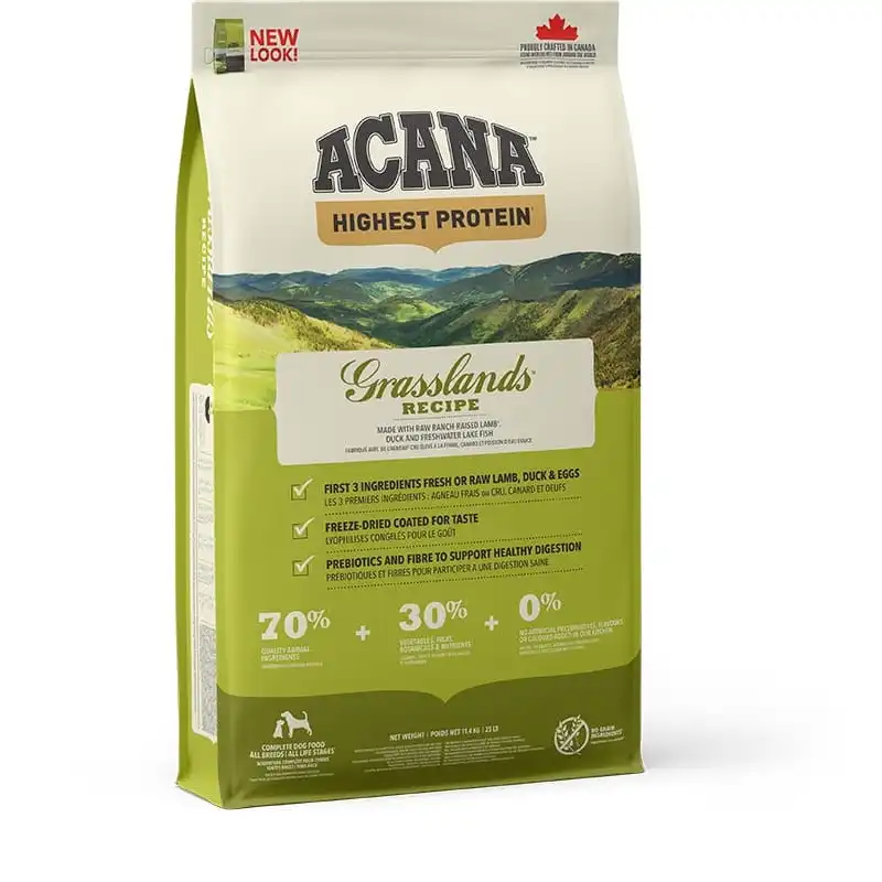 Acana Grasslands Regionals para perros 6 Kg.