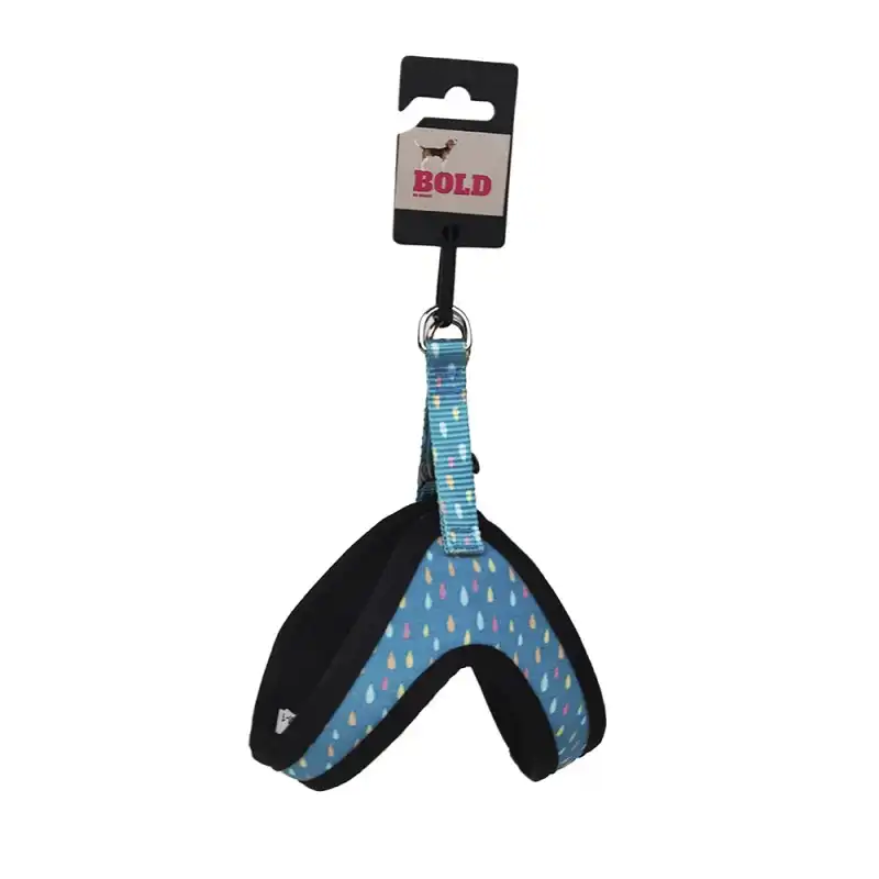 Bold Arnés Gear Blue Drops Para Perros T-M2