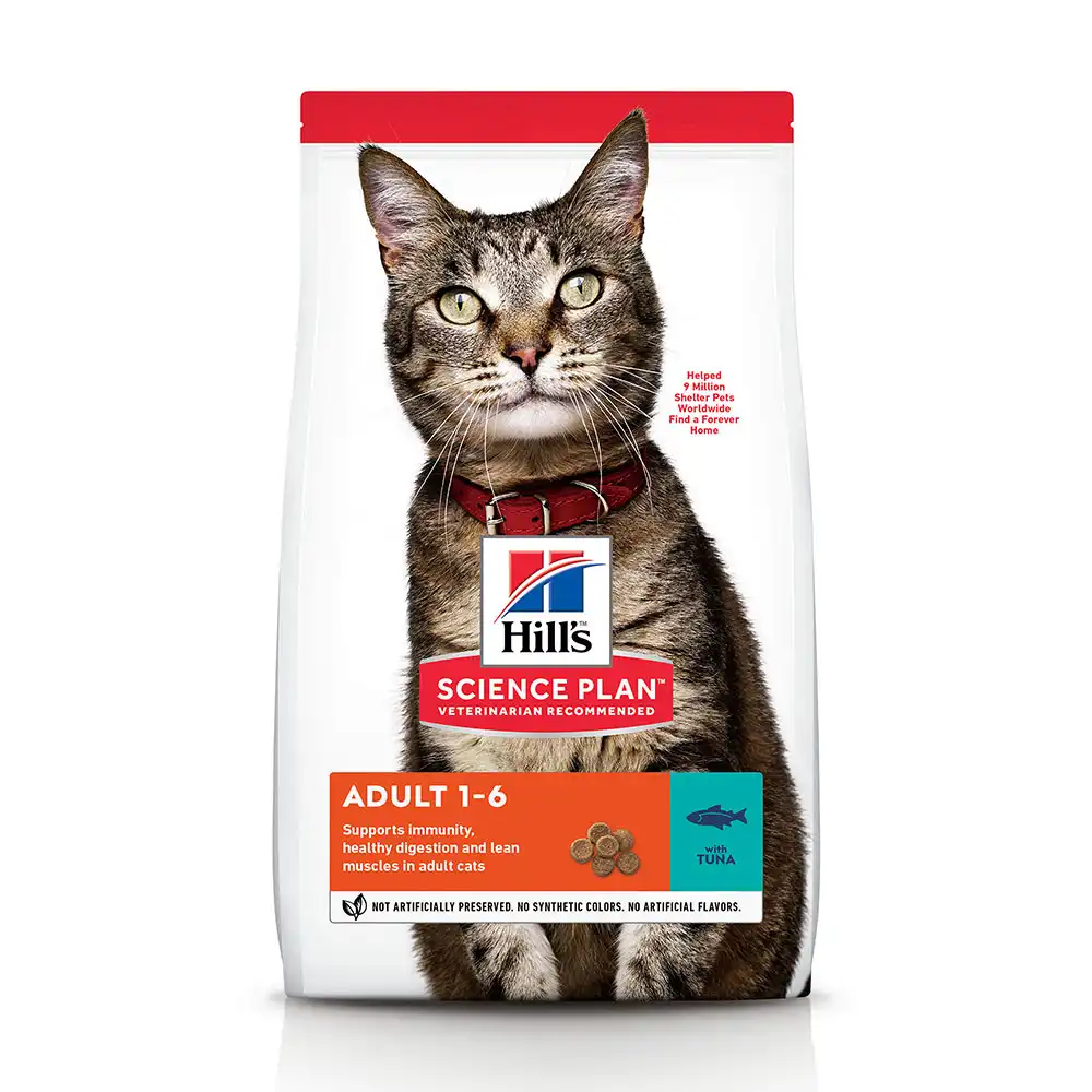 Hill's Adult con atún para gatos - 3 kg