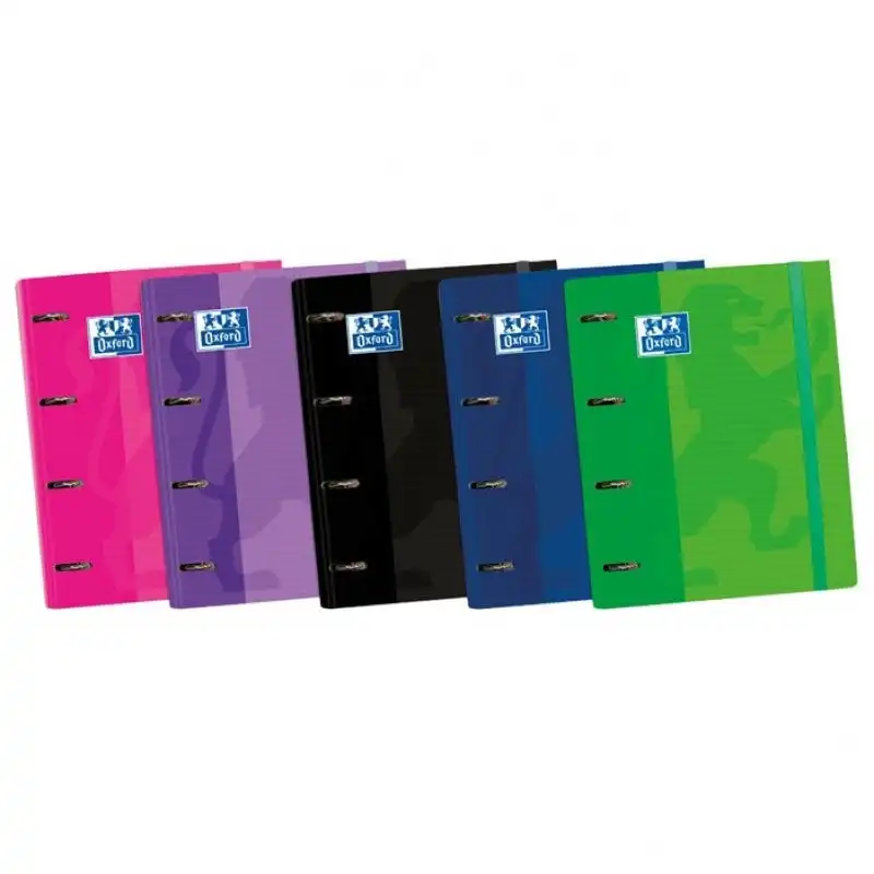 Oxford Classic EuropeanBinder Carpeblock Archivador con Recambio A4+ Colores Surtidos