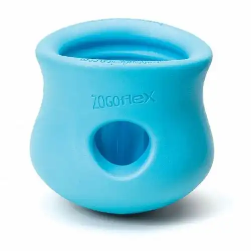 West Paw Desing Zogoflex Toppl  Porta Golosinas Azul para perros