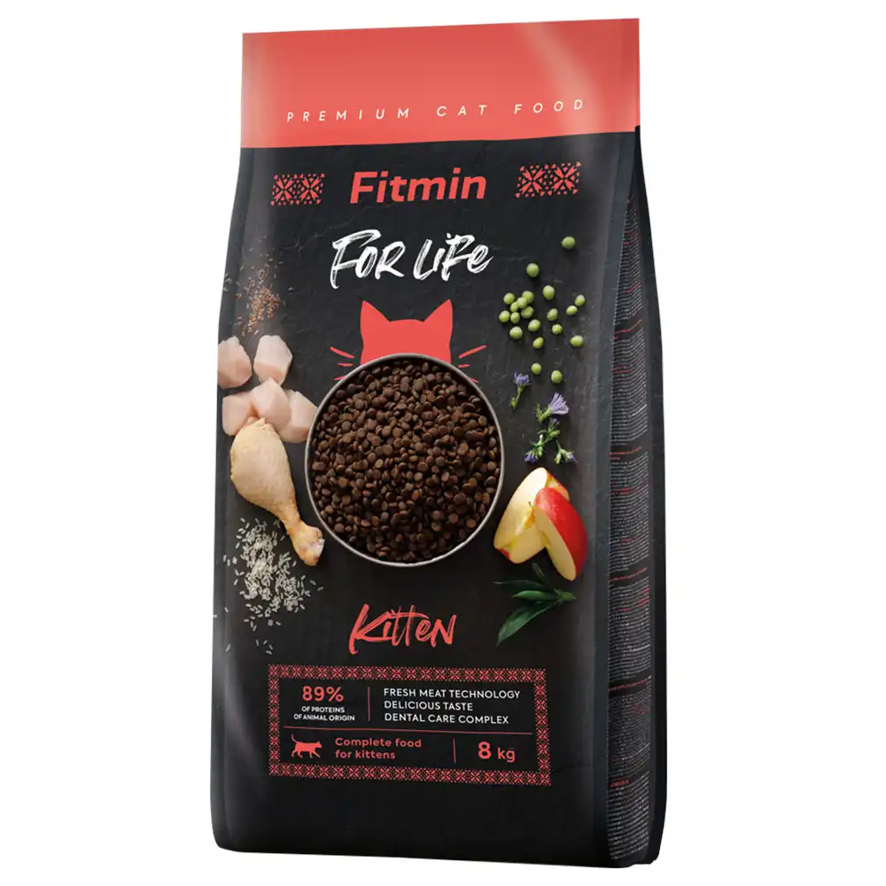 Fitmin cat For Life Kitten con pollo - 8 kg