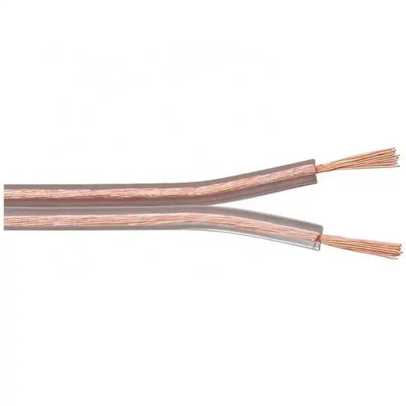 Goobay Cable para Altavoz 2x0.75mm 100m Transparente