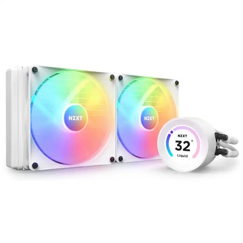 NZXT Kraken Elite 280 RGB Kit de Refrigeración Líquida 280mm Blanco