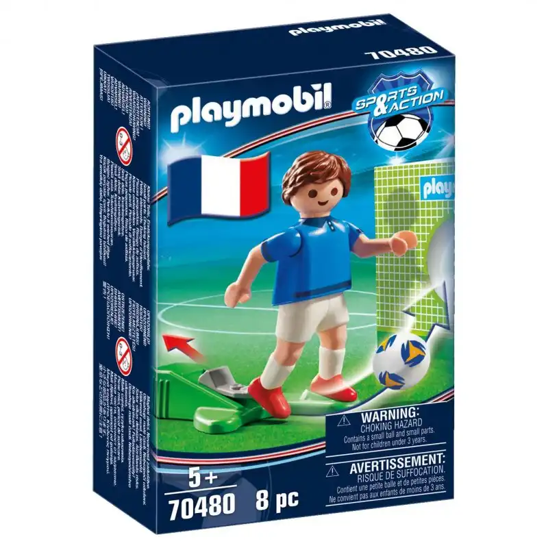 Playmobil Sports & Action Jugador de Fútbol Francia