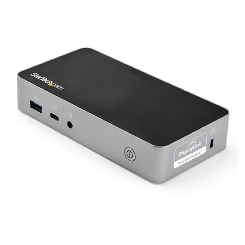 StarTech Docking Station USB-C 2x HDMI con Alimentación 60W