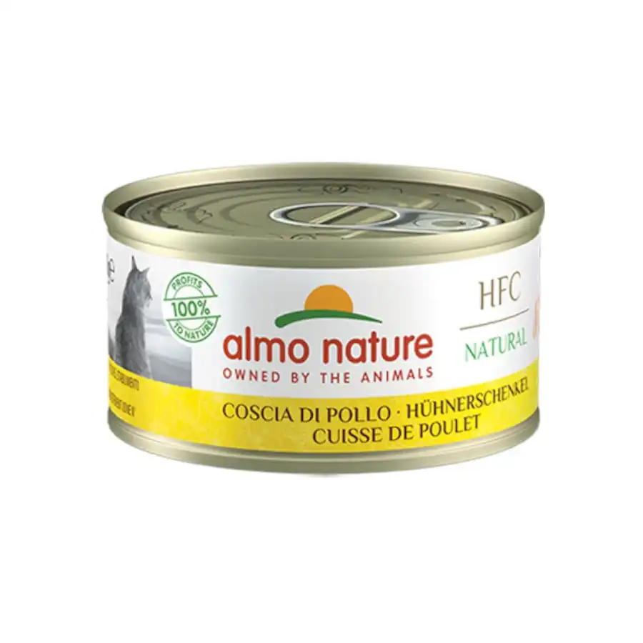 Almo Nature HFC Muslo de Pollo lata para gatos