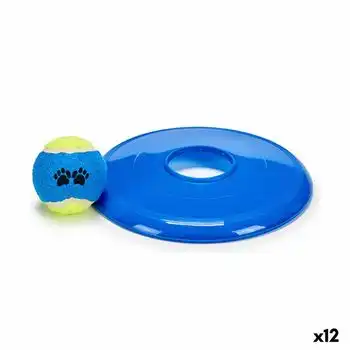 Set De s Para Perros Pelota Frisbee Goma Polipropileno (12 Unidades)