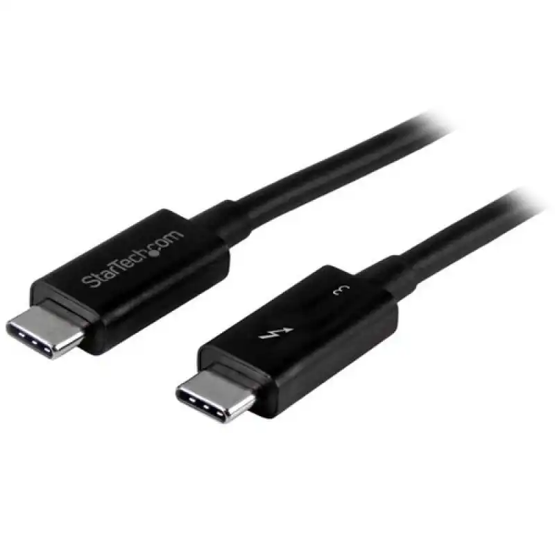 Startech Cable Thunderbolt 3 USB-C 40 Gbps 0.5m Negro