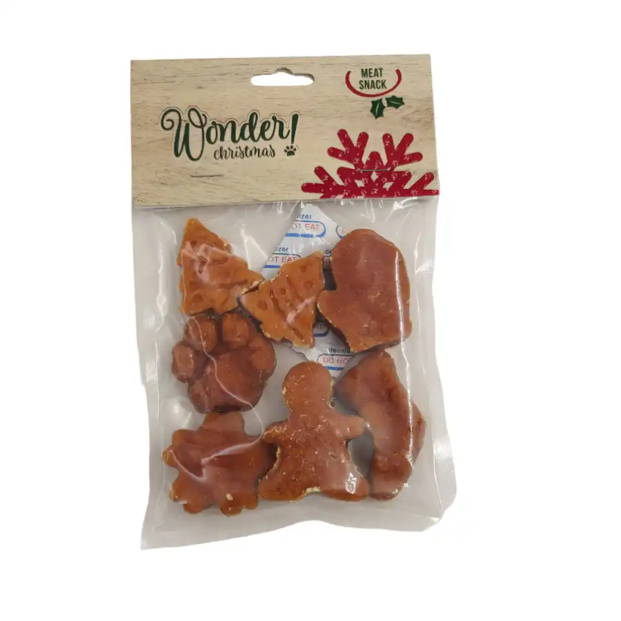 Wonder Christmas Snack Navideño de Carne para perros