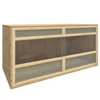 Terrario De Madera Contrachapada 100x47x47 Cm Vidaxl