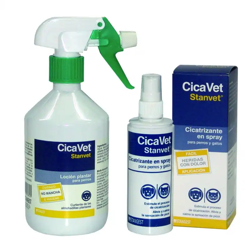 Cicavet perros y gatos. Cicatrizante en spray. 125, 0.50 kg