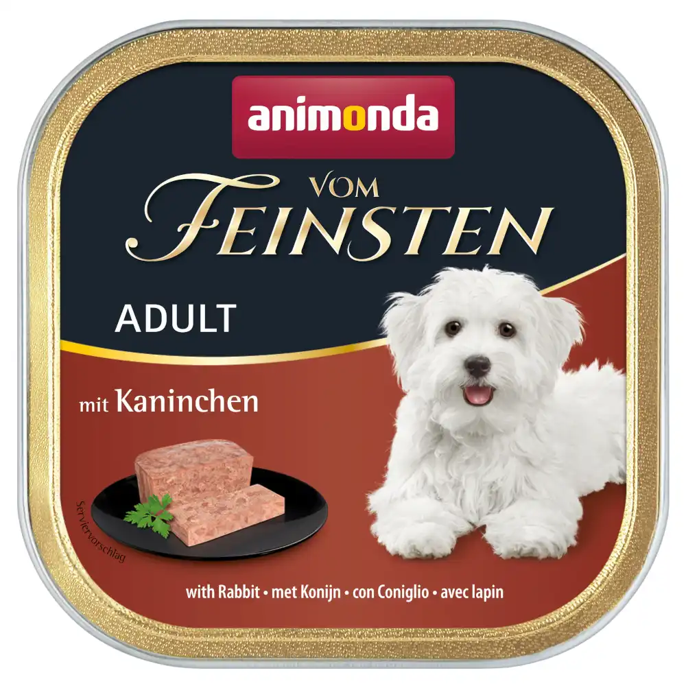 Animonda vom Feinsten Adult sin cereales 6 x 150 g - Conejo