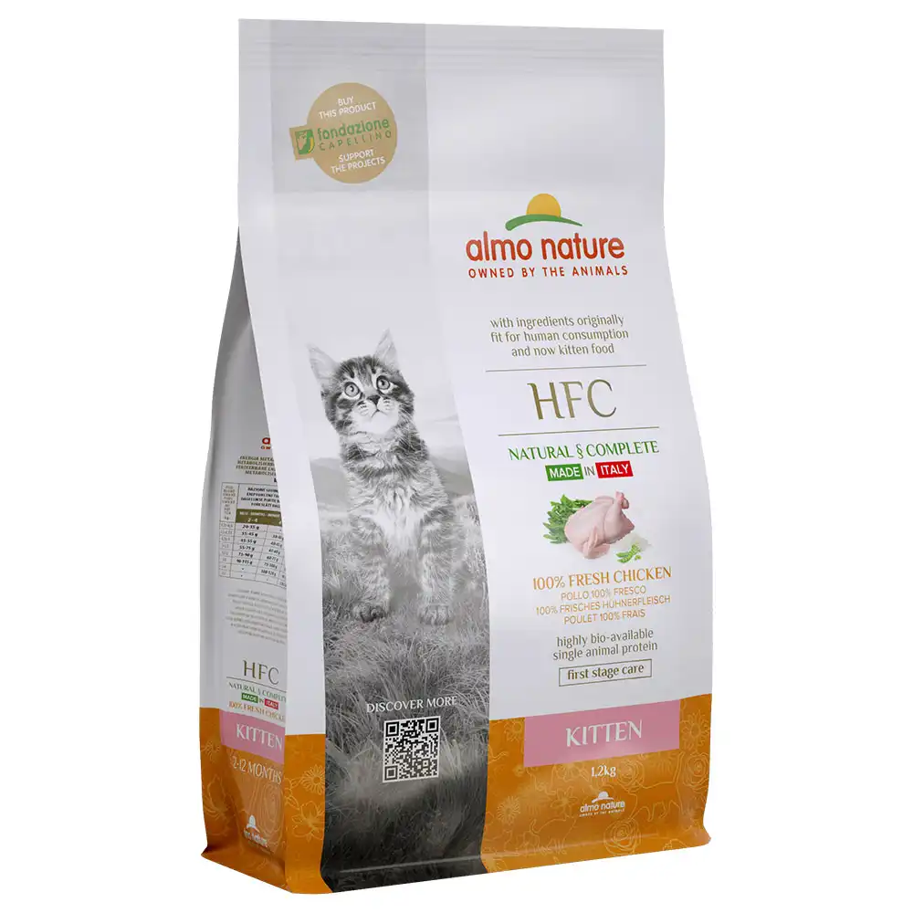 Almo Nature HFC Kitten con pollo - 1,2 kg