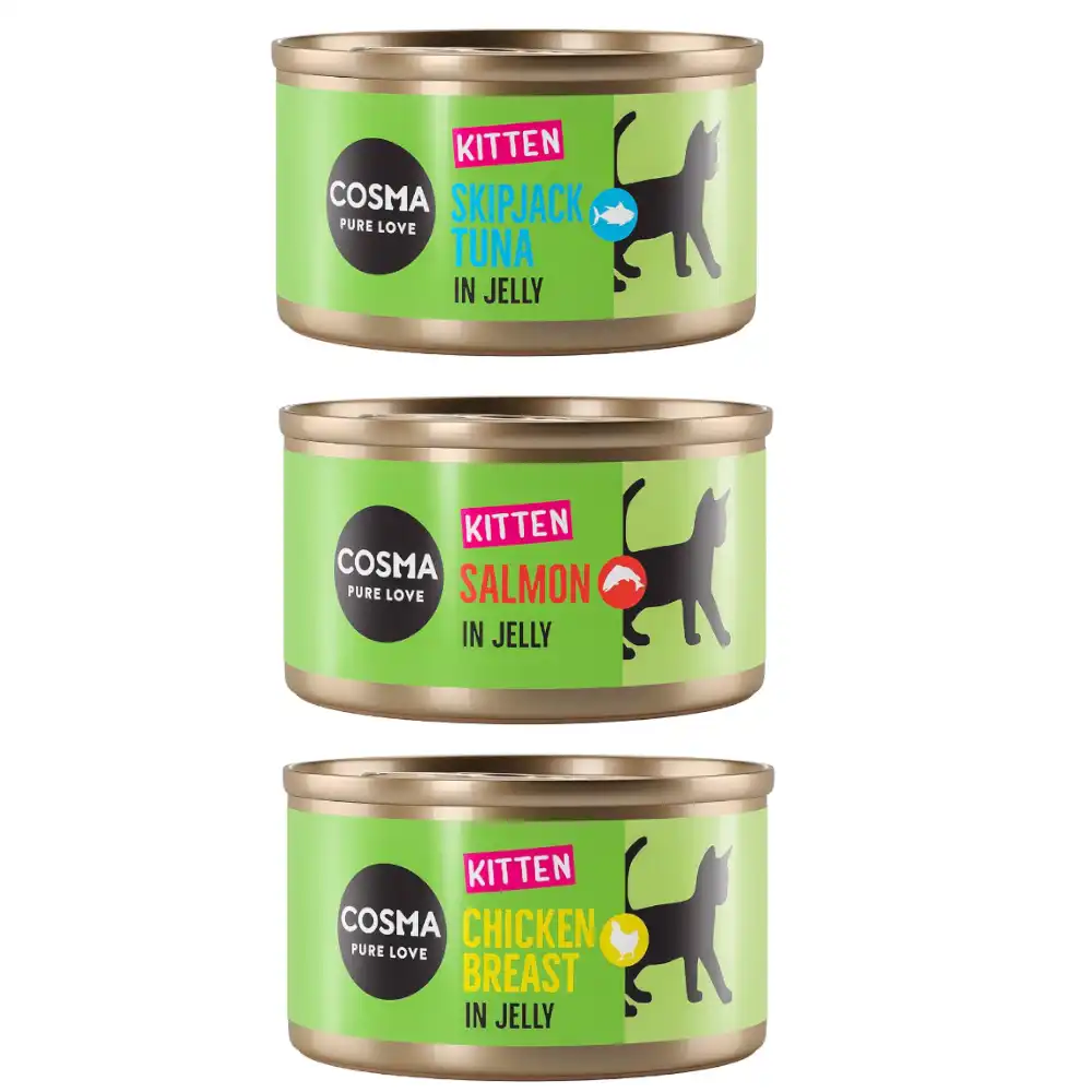 Cosma Original Kitten 6 x 85 g - Pack mixto