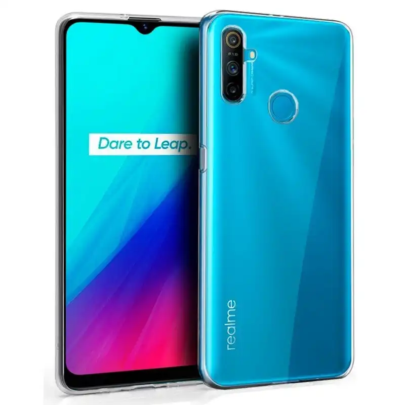 Cool Funda Silicona Transparente para para Realme C3