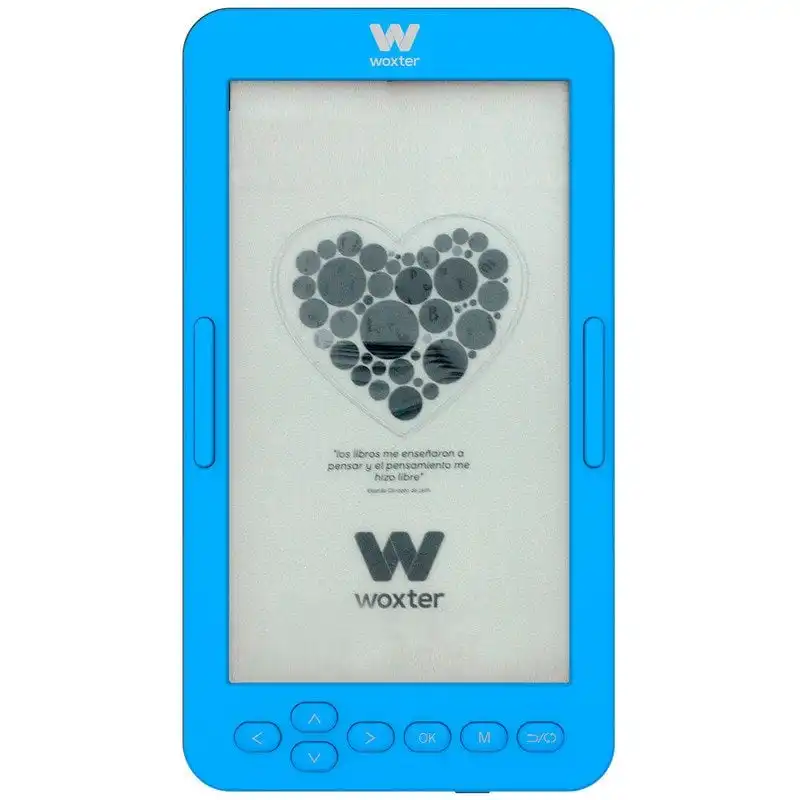 Woxter Scriba 195 S Libro Electrónico Compacto 4.7" e-Ink Pearl Plus 4GB Azul