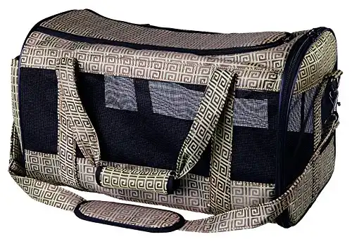 Bolsa transportín Malinda bronce M