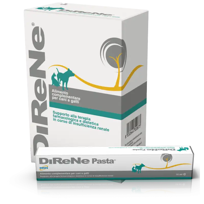 Direne suplemento para insuficiencia renal perros y gatos 1200mg, Comprimidos 32