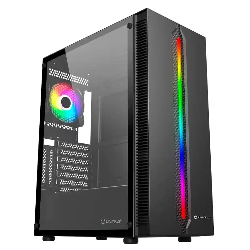 UNYKAch Armor Lumina Cristal Templado USB 3.2 Negra